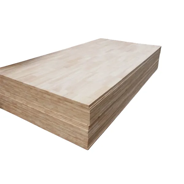 Gumová doska s lepenými hranami dreva