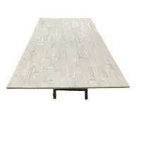 Gumový drevený panel vo farbe surového dreva